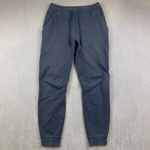 Lululemon Mens Sweatpants Small Blue City Sweat Jogger French Terry 28" Shorter